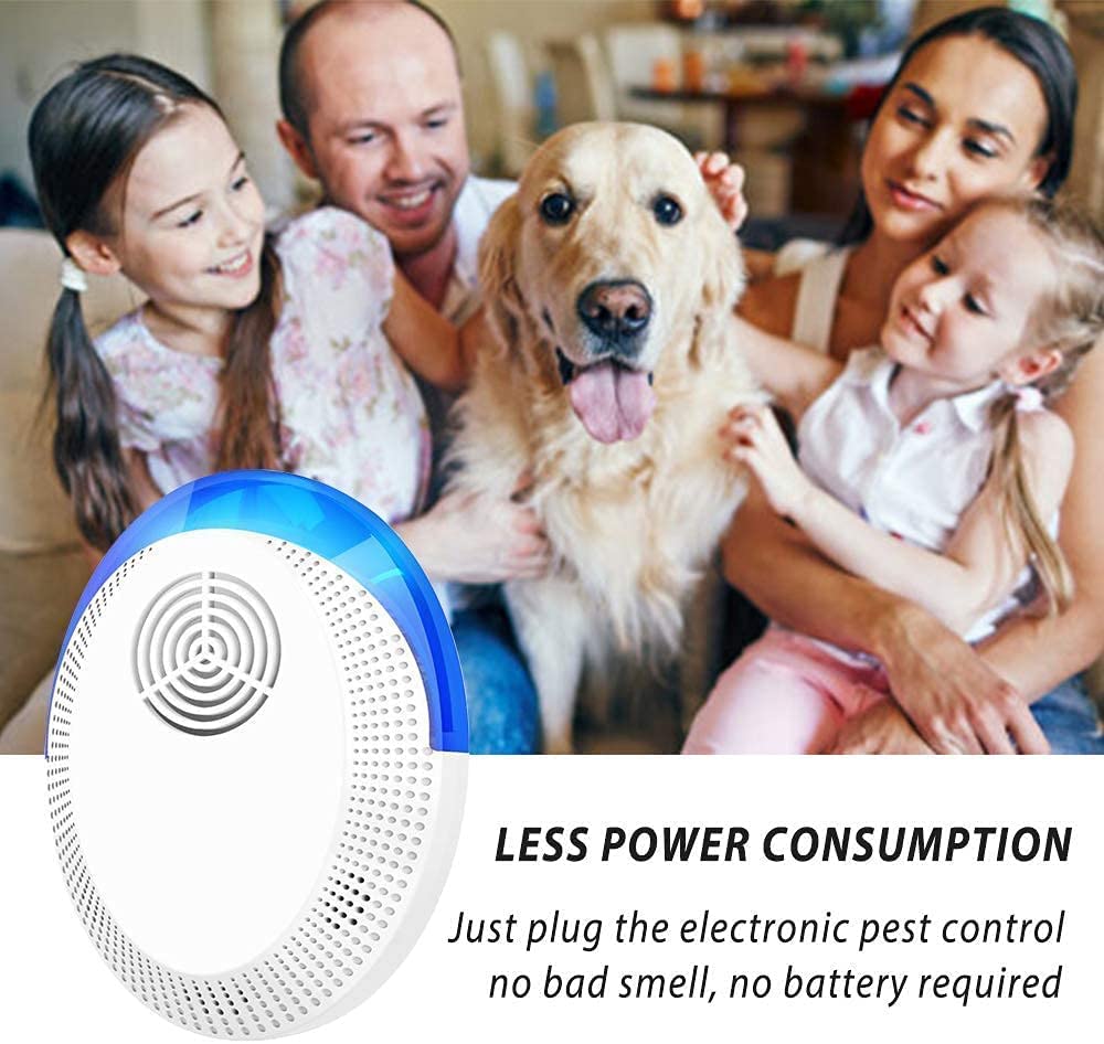 HASTHIP 2 Pcs Mosquito Repellent Machine, Ultrasonic Pest Repeller Electronic Pest Repellent, Plug and Play,Pest Control Specially for Spiders, Rats,Roaches, Bugs, Fleas,Safe for Children HASTHIP 2 Pcs Mosquito Repellent Machine, Ultrasonic Pest Repeller Electronic Pest Repellent, Plug and Play,Pest Control Specially for Spiders, Rats,Roaches, Bugs, Fleas,Safe for Children